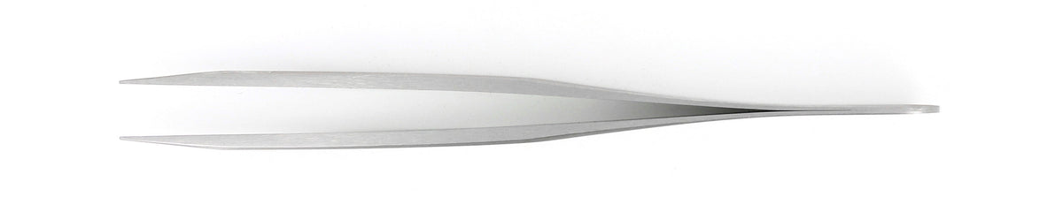 Ideal-tek High Precision Tweezers – Style 00 – Anti-Acid / Anti-Magnetic Stainless Steel – 120mm (4.7″) – Swiss Made