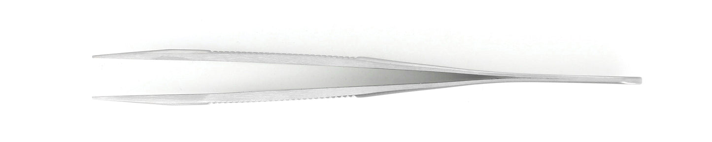 Ideal-tek High Precision Tweezers – Style 00 – Anti-Acid / Anti-Magnetic Stainless Steel – 120mm (4.7″) – Swiss Made