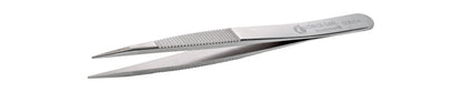Ideal-tek High Precision Tweezers – Style 00 – Anti-Acid / Anti-Magnetic Stainless Steel – 120mm (4.7″) – Swiss Made