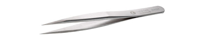 Ideal-tek High Precision Tweezers – Style 000 – Anti-Acid / Anti-Magnetic Stainless Steel – 120mm (4.7″) – Swiss Made