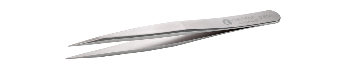 Ideal-tek High Precision Tweezers – Style 00E – Anti-Acid / Anti-Magnetic Stainless Steel – 120mm (4.7″) – Swiss Made