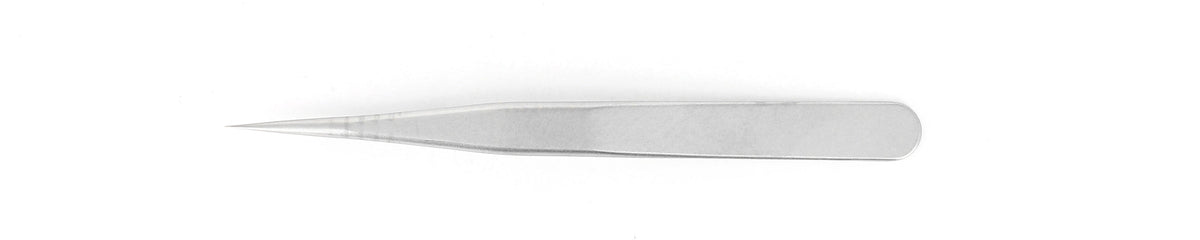 Ideal-tek High Precision Tweezers – Style 0C9 – Anti-Acid / Anti-Magnetic Stainless Steel – 90mm (3.5″) – Swiss Made