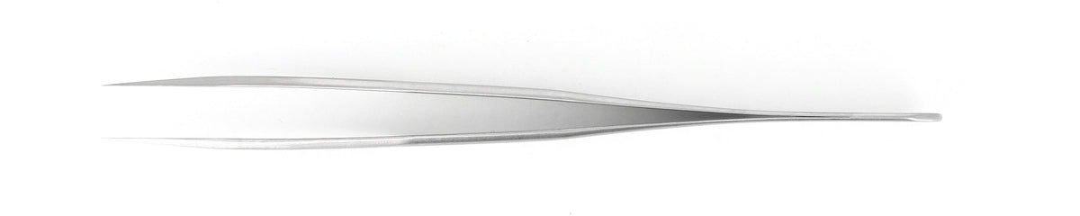 Ideal-tek High precision tweezers – Style 1 – Anti-Acid / Anti-Magnetic Stainless Steel – 120mm (4.7″) – Swiss Made