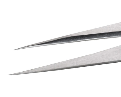 Ideal-tek High precision tweezers – Style 1 – Carbon Steel – 120mm (4.7″) – Swiss Made