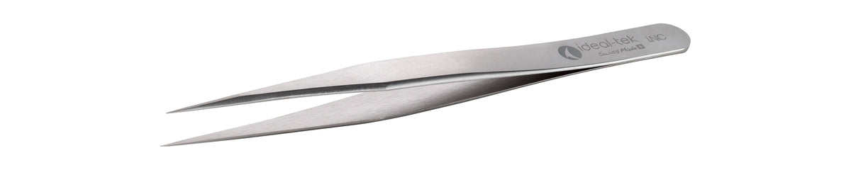 Ideal-tek High precision tweezers – Style 1 – Superalloy Anti-Magnetic – 120mm (4.7″) – Swiss Made