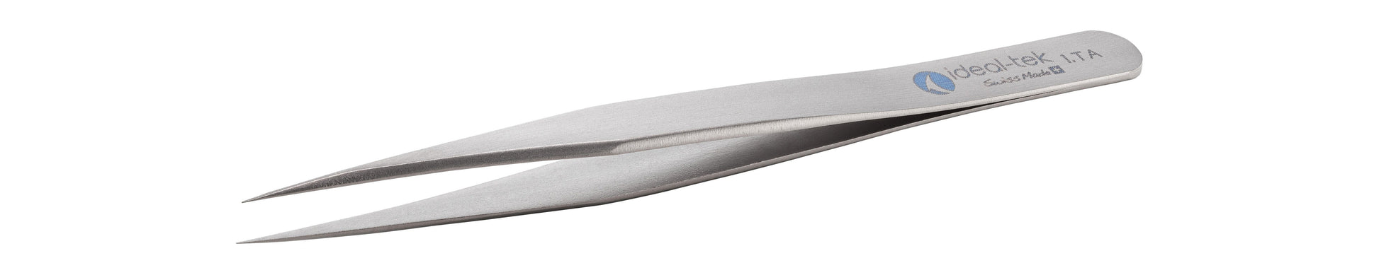 Ideal-tek High Precision Tweezers – Style 1 – Titanium – 120mm (4.7″) – Swiss Made