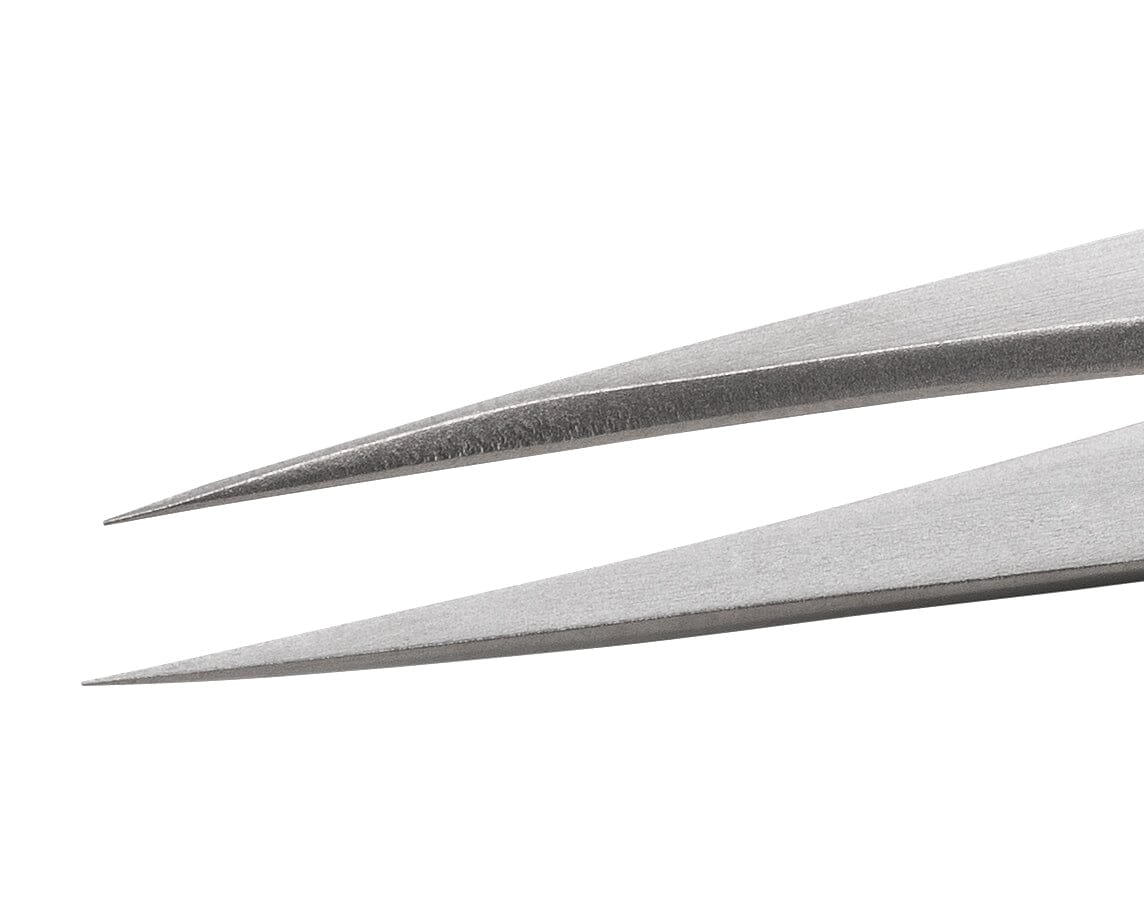 Ideal-tek High Precision Tweezers – Style 1 – Titanium – 120mm (4.7″) – Swiss Made