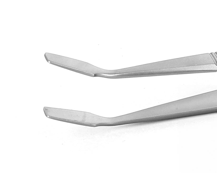 Ideal-tek High Precision Tweezers – Style 127 – Anti-Acid / Anti-Magnetic Stainless Steel – 100mm (3.9″) – Made in Poland