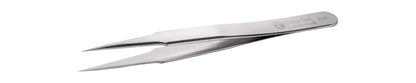 Ideal-tek High Precision Tweezers – Style 2 – Anti-Acid / Anti-Magnetic Stainless Steel – 120mm (4.7″) – Swiss Made
