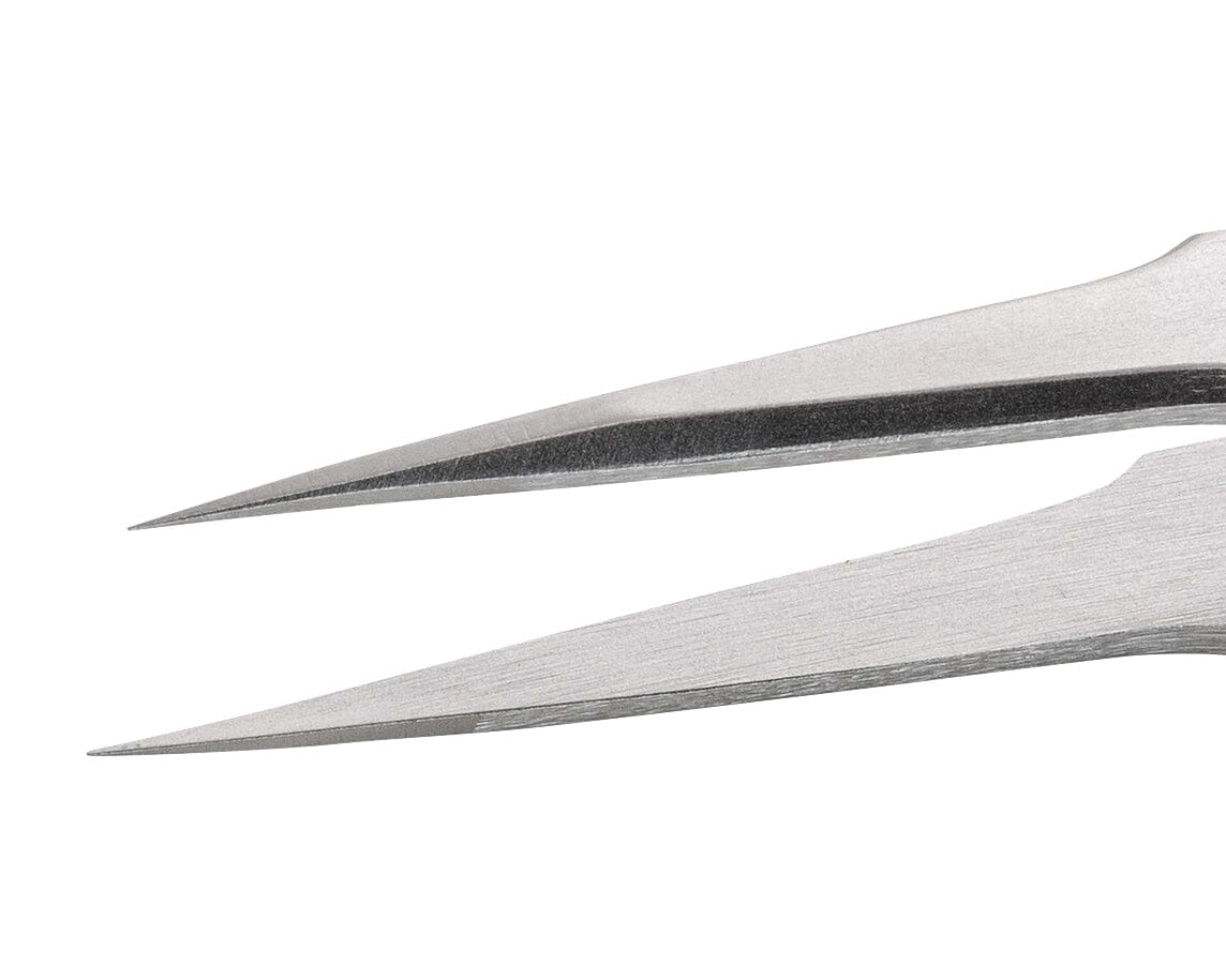 Ideal-tek High precision tweezers – Style 2 – Superalloy Anti-Magnetic – 120mm (4.7″) – Swiss Made