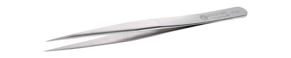 Ideal-tek High Precision Tweezers – Style 27 – Anti-Acid / Anti-Magnetic – Stainless Steel – 135mm (5.3″) – Swiss Made