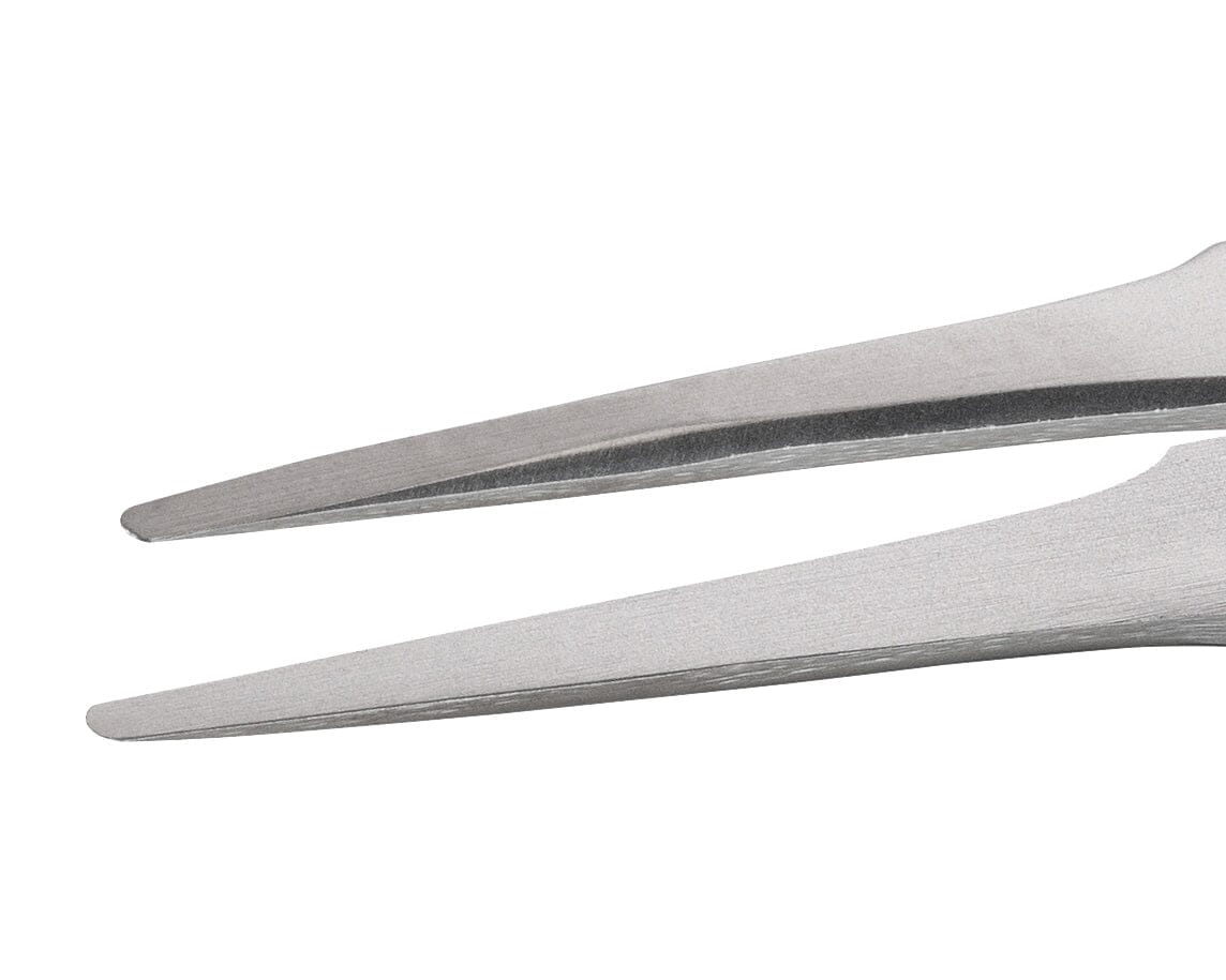 Ideal-tek High Precision Tweezers – Style 2A – Superalloy Anti-Magnetic – 120mm (4.7″) – Swiss Made