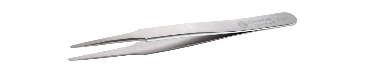 Ideal-tek High Precision Tweezers – Style 2A – Superalloy Anti-Magnetic – 120mm (4.7″) – Swiss Made