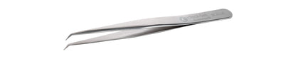 Ideal-tek High Precision Tweezers – Style 3 – Anti-Acid / Anti-Magnetic Stainless Steel – 110mm (4.3″) – Swiss Made