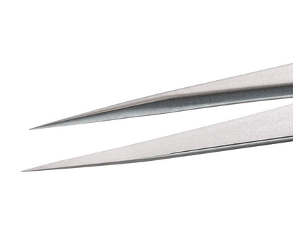 Ideal-tek High Precision Tweezers – Style 3 – Anti-Acid / Anti-Magnetic Stainless Steel – 110mm (4.3″) – Swiss Made