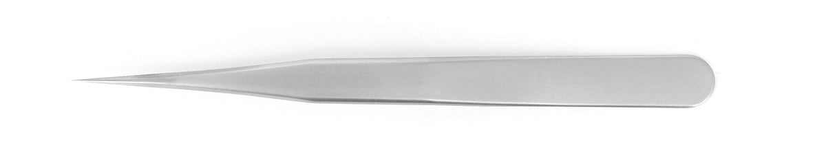 Ideal-tek High Precision Tweezers – Style 3 – Anti-Acid / Anti-Magnetic Stainless Steel – 120mm (4.7″) – Swiss Made