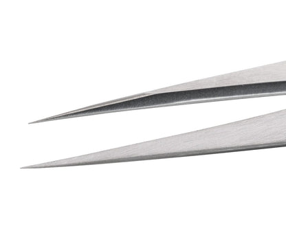 Ideal-tek High Precision Tweezers – Style 3 – Carbon Steel – 120mm (4.7″) – Swiss Made