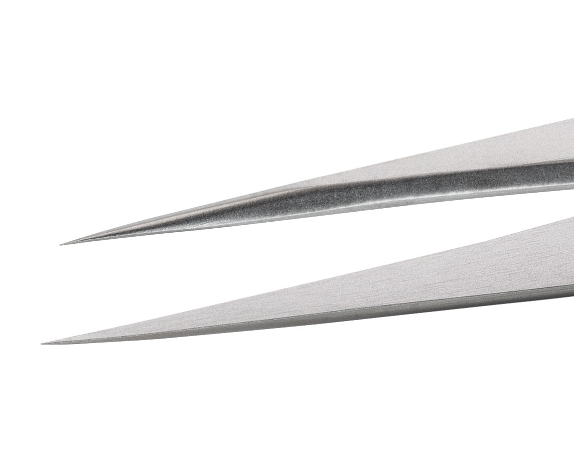 Ideal-tek High Precision Tweezers – Style 3 – Superalloy Anti-Magnetic – 120mm (4.7″) – Swiss Made