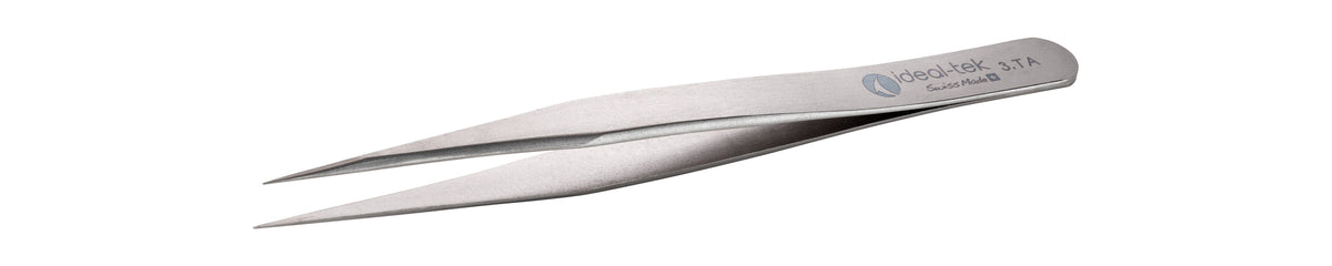 Ideal-tek High Precision Tweezers – Style 3 – Titanium – 120mm (4.7″) – Swiss Made