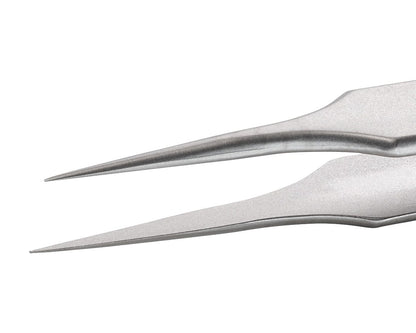 Ideal-tek High Precision Tweezers – Style 4 – Anti-Acid / Anti-Magnetic Stainless Steel – 110mm (4.3″) – Swiss Made