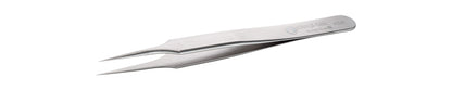 Ideal-tek High Precision Tweezers – Style 4 – Anti-Acid / Anti-Magnetic Stainless Steel – 110mm (4.3″) – Swiss Made