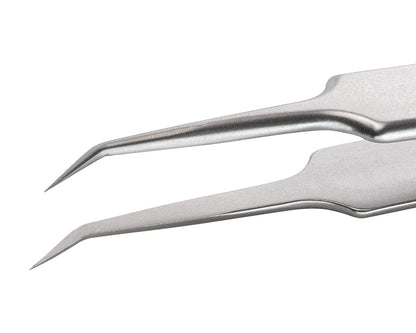 Ideal-tek High Precision Tweezers – Style 5 – Anti-Acid / Anti-Magnetic Stainless Steel – 110mm (4.3″) – Swiss Made