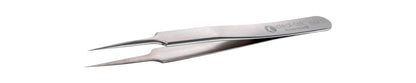 Ideal-tek High Precision Tweezers – Style 5 – Anti-Acid / Anti-Magnetic Stainless Steel – 110mm (4.3″) – Swiss Made
