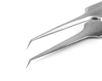 Ideal-tek High Precision Tweezers – Style 5 – High-alloy Anti-Acid / Anti-Magnetic Stainless Steel – 110mm (4.3″) – Swiss Made