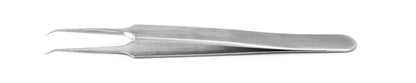Ideal-tek High Precision Tweezers – Style 5 – High-alloy Anti-Acid / Anti-Magnetic Stainless Steel – 110mm (4.3″) – Swiss Made