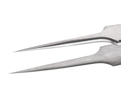 Ideal-tek High Precision Tweezers – Style 5 – Stainless Steel – 110mm (4.3″) – Swiss Made