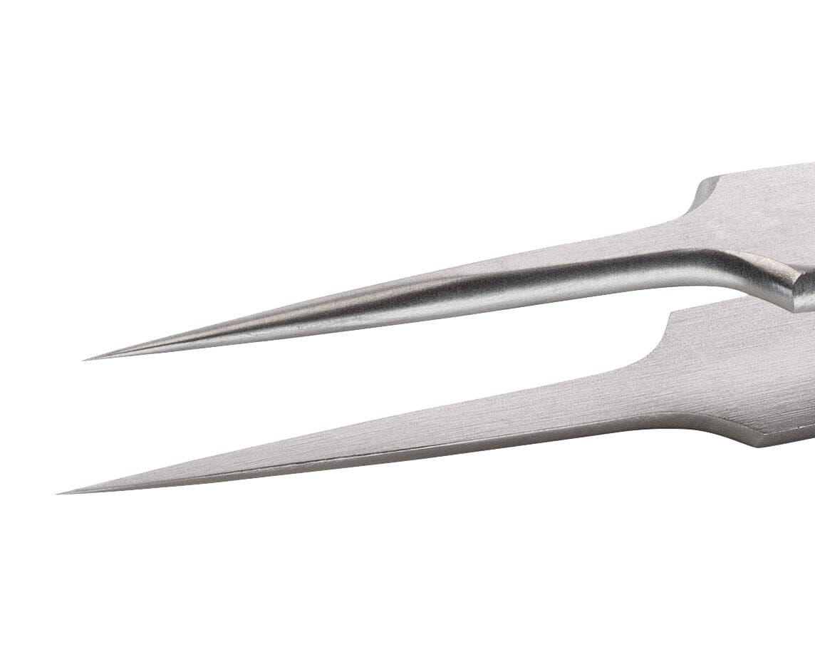 Ideal-tek High Precision Tweezers – Style 5 – Superalloy Anti-Magnetic – 110mm (4.3″) – Swiss Made
