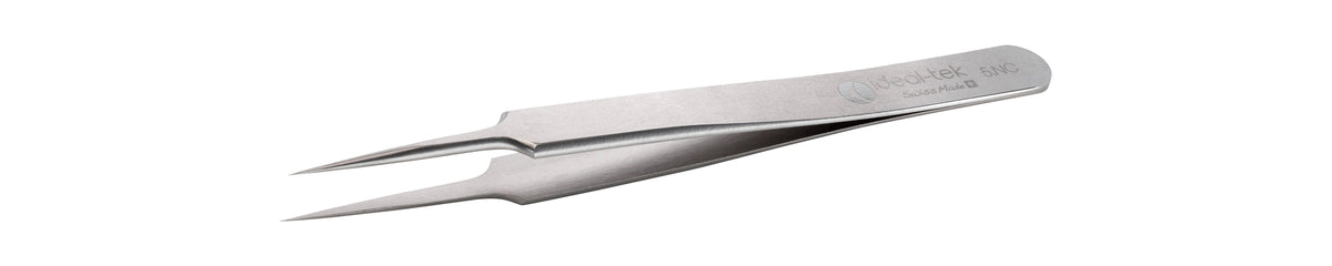 Ideal-tek High Precision Tweezers – Style 5 – Superalloy Anti-Magnetic – 110mm (4.3″) – Swiss Made