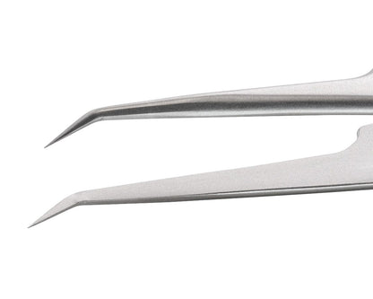 Ideal-tek High Precision Tweezers – Style 51S – Anti-Acid / Anti-Magnetic Stainless Steel – 115mm (4.5″) – Swiss Made