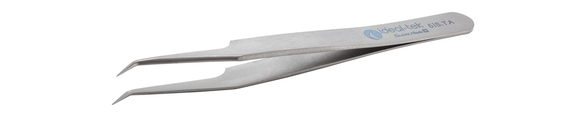 Ideal-tek High Precision Tweezers – Style 51S – Titanium – 115mm (4.5″) – Swiss Made
