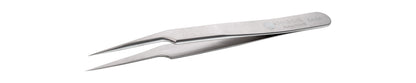 Ideal-tek High precision tweezers – Style 5A – Anti-Acid / Anti-Magnetic Stainless Steel – 110mm (4.3″) – Swiss Made