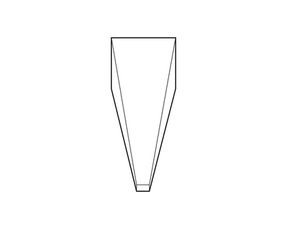 Ideal-tek High Precision Tweezers – Style 6 – Anti-Acid / Anti-Magnetic Stainless Steel – 115mm (4.5″) – Swiss Made