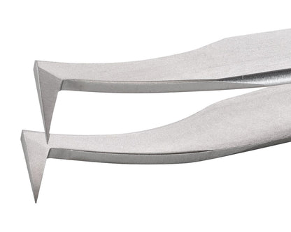 Ideal-tek High Precision Tweezers – Style 6 – Anti-Acid / Anti-Magnetic Stainless Steel – 115mm (4.5″) – Swiss Made