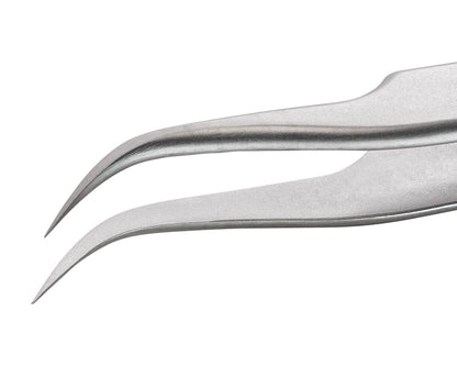 Ideal-tek High Precision Tweezers – Style 7 – Anti-Acid / Anti-Magnetic Stainless Steel – 120mm (4.7″) – Swiss Made