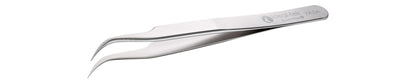 Ideal-tek High Precision Tweezers – Style 7 – Anti-Acid / Anti-Magnetic Stainless Steel – 120mm (4.7″) – Swiss Made