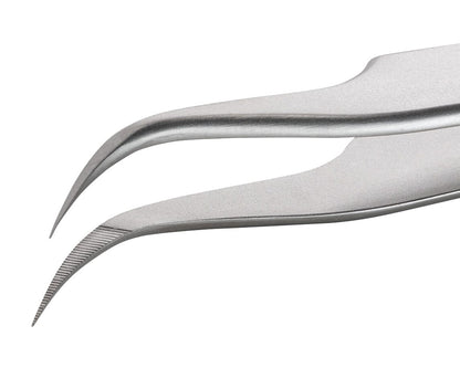 Ideal-tek High Precision Tweezers – Style 7 – Anti-Acid / Anti-Magnetic Stainless Steel – 120mm (4.7″) – Swiss Made
