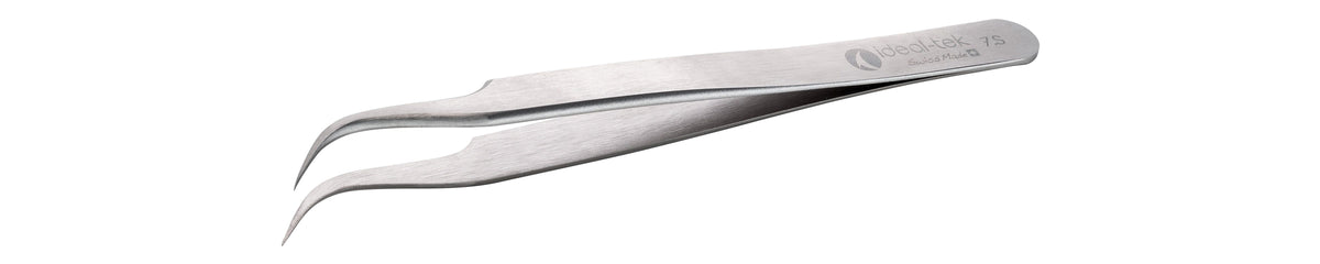 Ideal-tek High precision tweezers – Style 7 – Stainless Steel – 120mm (4.7″) – Swiss Made