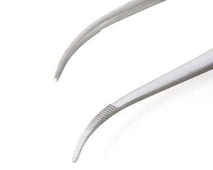 Ideal-tek High Precision Tweezers – Style 810 – Stainless Steel – 100mm (3.9″) – Made in Poland