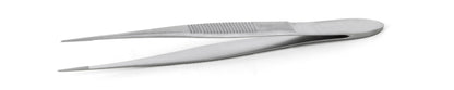 Ideal-tek High Precision Tweezers – Style 810 – Stainless Steel – 100mm (3.9″) – Made in Poland
