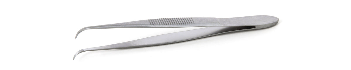 Ideal-tek High Precision Tweezers – Style 810 – Stainless Steel – 100mm (3.9″) – Made in Poland