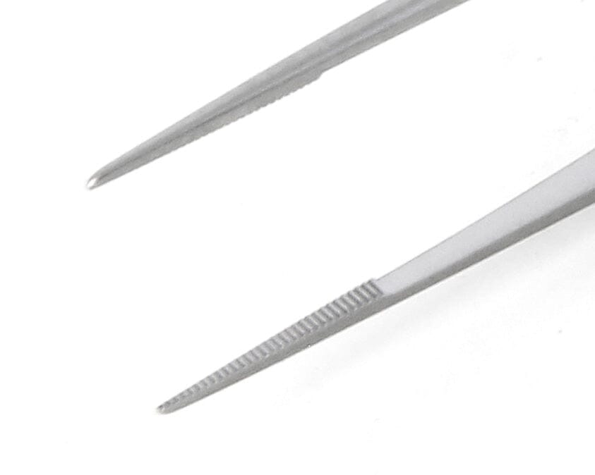 Ideal-tek High Precision Tweezers – Style 810 – Stainless Steel – 100mm (3.9″) – Made in Poland
