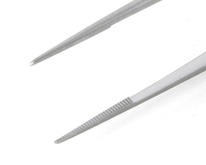 Ideal-tek High Precision Tweezers – Style 810 – Stainless Steel – 100mm (3.9″) – Made in Poland