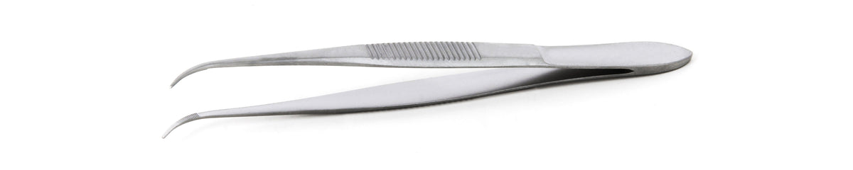 Ideal-tek High Precision Tweezers – Style 810 – Stainless Steel – 100mm (3.9″) – Made in Poland
