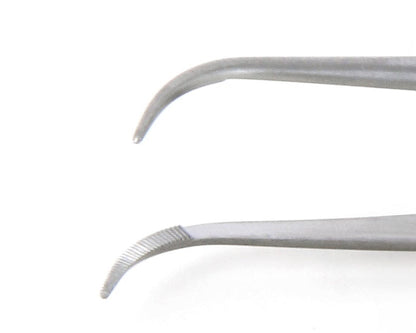 Ideal-tek High Precision Tweezers – Style 810 – Stainless Steel – 100mm (3.9″) – Made in Poland