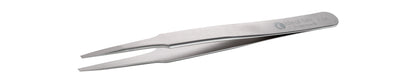 Ideal-tek High Precision Tweezers – Style F – Anti-Acid / Anti-Magnetic Stainless Steel – 120mm (4.7″) – Swiss Made