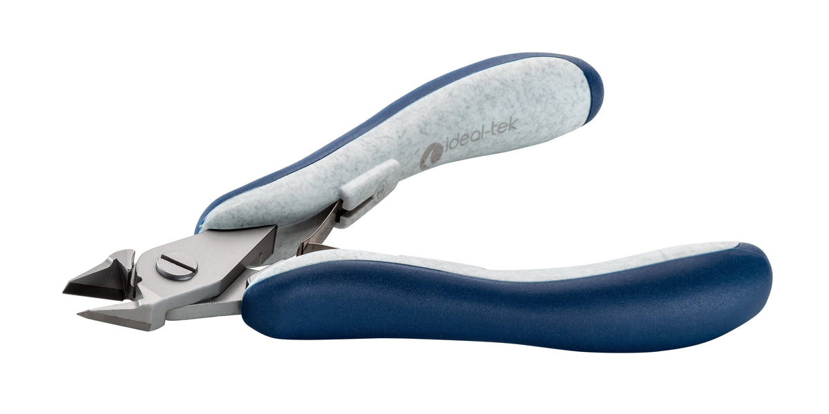 Ideal-tek High Precision TX Hard Wire Cutter – Large Taper-Relief – Full Flush – 120mm (4.7″) – ESD – Made in Italy